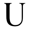 U